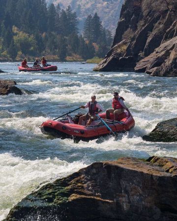 Rafting en río